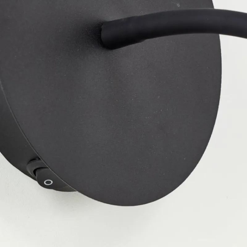 Luminaires Brilliant Applique murale Brilliant Jutta LED Noir, 1 lumière* Éclairage Led