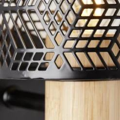 Luminaires Scandinaves-Luminaires Brilliant Applique murale Brilliant Santy Noir, 1 lumière