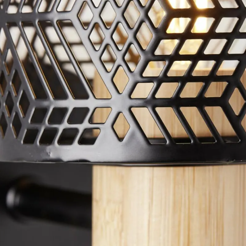 Luminaires Scandinaves-Luminaires Brilliant Applique murale Brilliant Santy Noir, 1 lumière