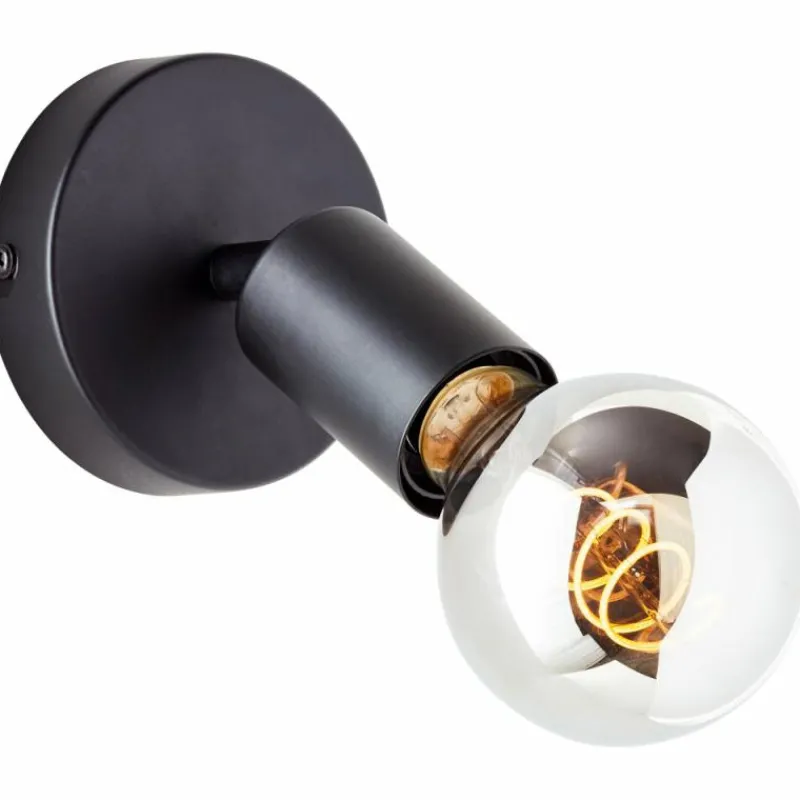 Luminaires Scandinaves-Luminaires Brilliant Applique murale Brilliant Tiffany Noir, 1 lumière