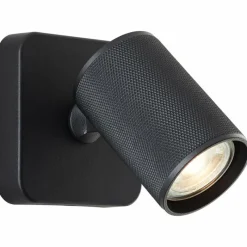 Luminaires Brilliant Applique murale Brilliant Marty Noir, 1 lumière* Spots Et Projecteurs