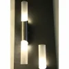 Luminaires Brilliant Applique murale Brilliant Andaluz Transparent, 2 lumières