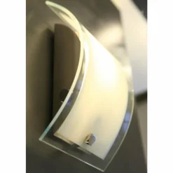 Luminaires Brilliant Applique murale Brilliant Elysee Acier inoxydable, 1 lumière