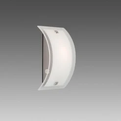 Luminaires Brilliant Applique murale Brilliant Elysee Acier inoxydable, 1 lumière