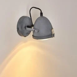 hofstein Applique murale Butikon Gris, 1 lumière