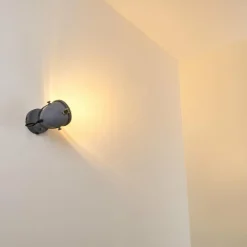 hofstein Applique murale Butikon Gris, 1 lumière