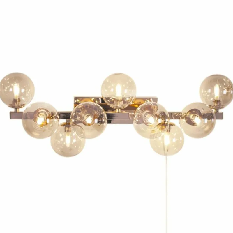 By Rydéns Applique murale By Rydens Splendor Ambre, Or, 9 lumières