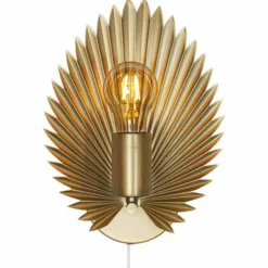 Lampes Dorées-By Rydéns Applique murale By Rydens Aruba Or, 1 lumière