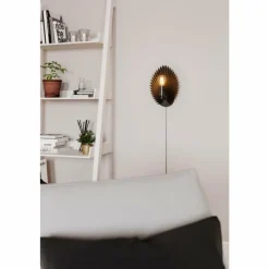 Lampe Design-By Rydéns Applique murale By Rydens Aruba Noir, 1 lumière