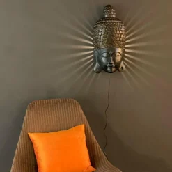 Luminaires Rustiques-By Rydéns Applique murale By Rydens Busso Noir, 1 lumière