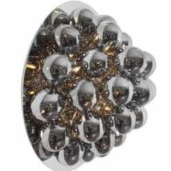 Suspension Verre Fumé-By Rydéns Applique murale By Rydens Gross Chrome, 8 lumières