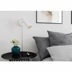 Lampes Dorées-By Rydéns Applique murale By Rydens Pulse Or, Blanc, 1 lumière