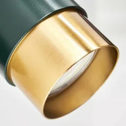 Lampes Vintages & Rétros-hofstein Applique murale Campanas Vert, Laiton, 1 lumière