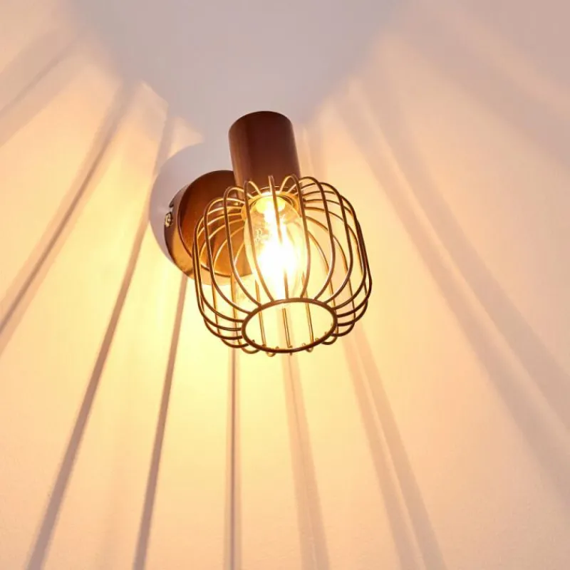 Luminaires Rustiques-hofstein Applique murale Cancun Brun, 1 lumière