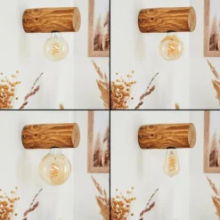 Luminaires Scandinaves-hofstein Applique murale Canedo Brun, 1 lumière