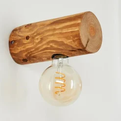 Luminaires Scandinaves-hofstein Applique murale Canedo Brun, 1 lumière