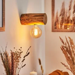 Luminaires Scandinaves-hofstein Applique murale Canedo Brun, 1 lumière