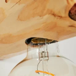 Luminaires Scandinaves-hofstein Applique murale Canedo Brun, 1 lumière