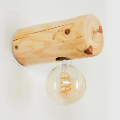 Luminaires Scandinaves-hofstein Applique murale Canedo Brun, 1 lumière