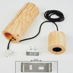 Luminaires Scandinaves-hofstein Applique murale Canedo Brun, 1 lumière