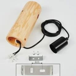 Luminaires Scandinaves-hofstein Applique murale Canedo Brun, 1 lumière