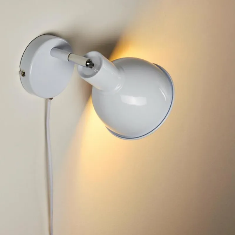 hofstein Applique murale Caney Blanc, 1 lumière