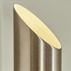 hofstein Applique murale Cann LED Nickel mat, 2 lumières