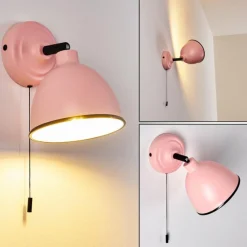 Lampes Vintages & Rétros-hofstein Applique murale Catharine Rose, 1 lumière