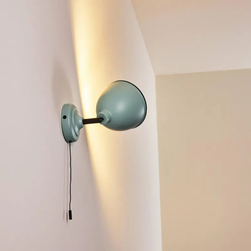 hofstein Applique murale Catharine Bleu, Noir, 1 lumière