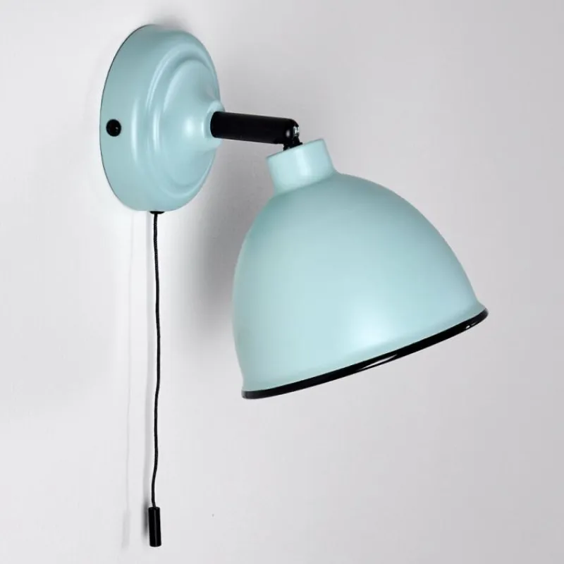 hofstein Applique murale Catharine Bleu, Noir, 1 lumière