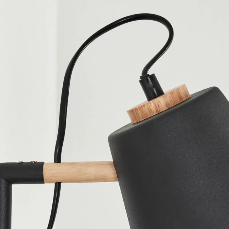 Luminaires Scandinaves-hofstein Applique murale Cerrizal Écru, Noir, 1 lumière