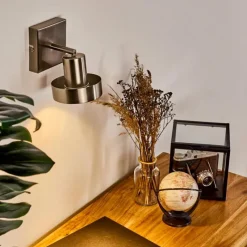 hofstein Applique murale Chagres Nickel mat, 1 lumière