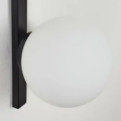 hofstein Applique murale Chamouscady Noir, 3 lumières