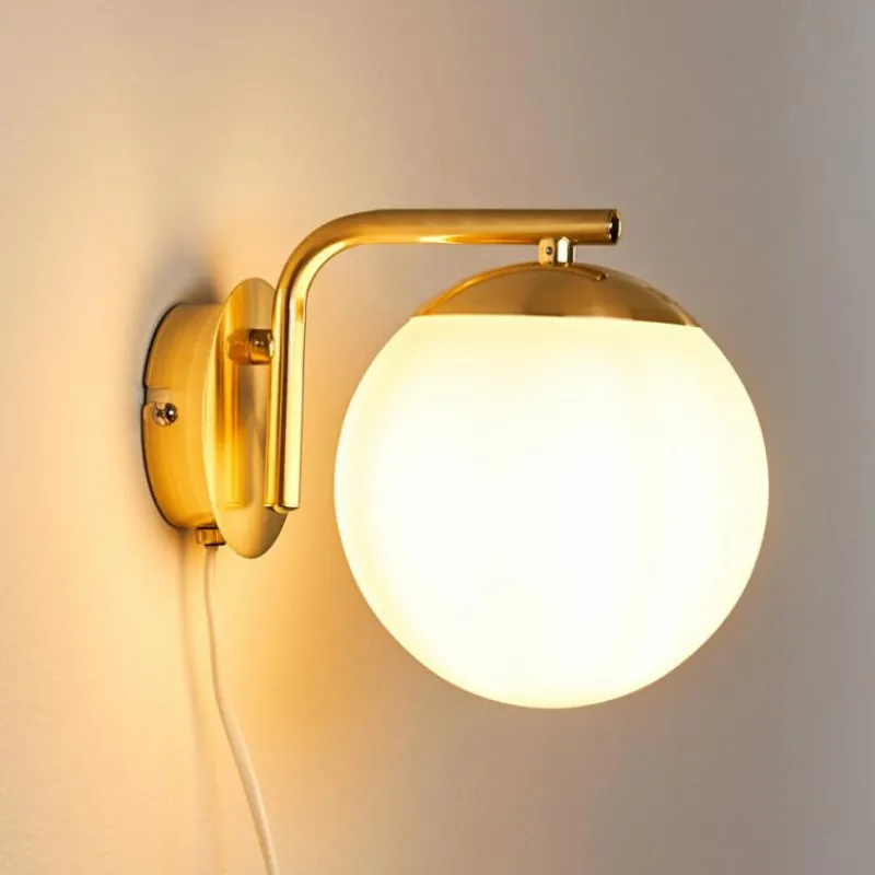 hofstein Applique murale Chemung Laiton, 1 lumière