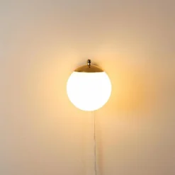 hofstein Applique murale Chemung Laiton, 1 lumière