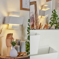 hofstein Applique murale Chipo Blanc, 1 lumière