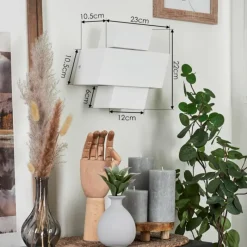 hofstein Applique murale Chipo Blanc, 1 lumière