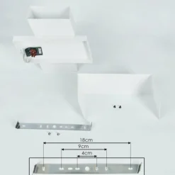 hofstein Applique murale Chipo Blanc, 1 lumière