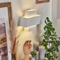 hofstein Applique murale Chipo Blanc, 1 lumière