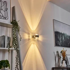 hofstein Applique murale chrome Sapri Chrome, 1 lumière