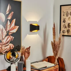 hofstein Applique murale Clarens LED Écru, Noir, 1 lumière