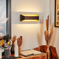 hofstein Applique murale Clarens LED Écru, Noir, 1 lumière