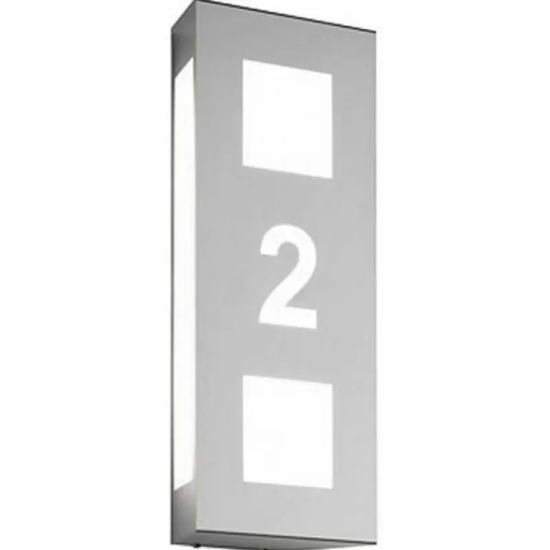 Luminaires CMD Applique murale CMD Aqua Trilo Acier inoxydable, 2 lumières