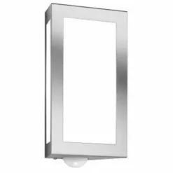 Luminaires CMD Applique murale CMD Aqua Long Acier inoxydable, 1 lumière, Détecteur de mouvement