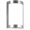 Luminaires CMD Applique murale CMD Aqua Marco Acier inoxydable, 1 lumière, Détecteur de mouvement