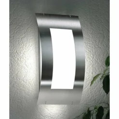 Luminaires CMD Applique murale CMD Aqua Quadrat Acier inoxydable, 1 lumière