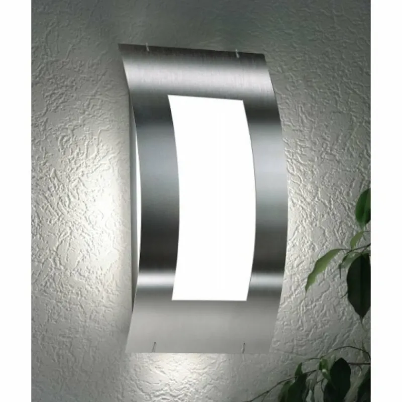 Luminaires CMD Applique murale CMD Aqua Quadrat Acier inoxydable, 1 lumière