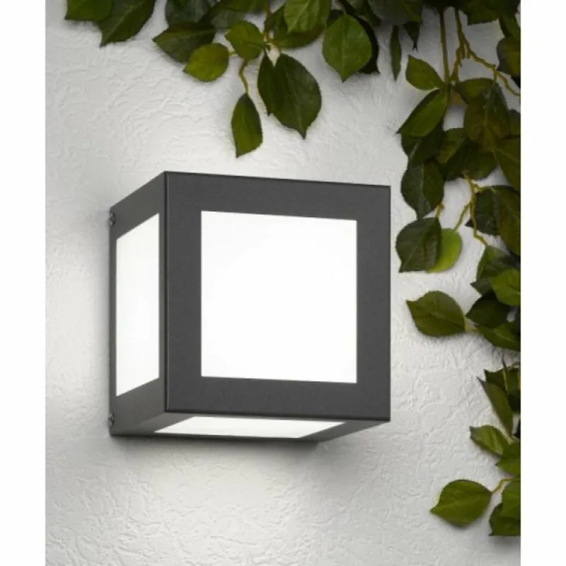 Luminaires CMD Applique murale CMD Aqua Cubo Anthracite, 1 lumière