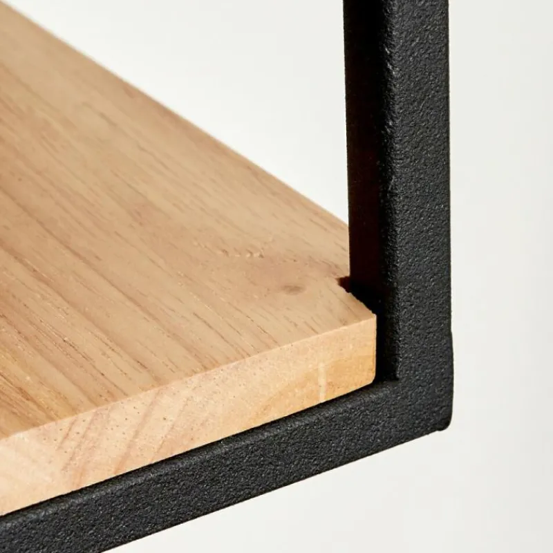 Lampes Industrielles-hofstein Applique murale Colebrook Écru, Noir, 1 lumière