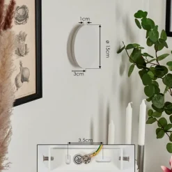 hofstein Applique murale Comallo LED Blanc, 1 lumière